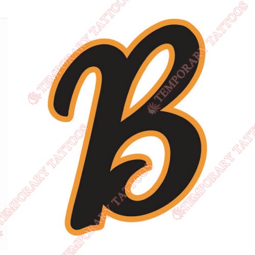 Bakersfield Blaze Customize Temporary Tattoos Stickers NO.7649